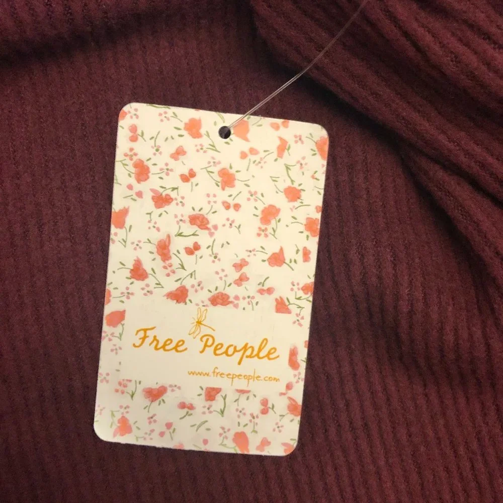 Free People Snowbunny Long Sleeve Top